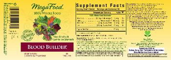 MegaFood Blood Builder - supplement