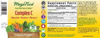 MegaFood Complex C - whole food antioxidant supplement