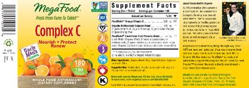 MegaFood Complex C - whole food antioxidant supplement