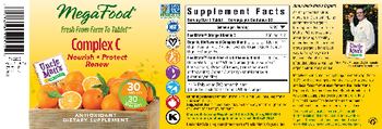 MegaFood Complex C - antioxidant supplement