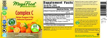 MegaFood Complex C - antioxidant supplement