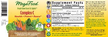 MegaFood Complex C - whole food antioxidant supplement