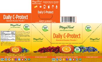 MegaFood Daily C-Protect Nutrient Booster Powder - unsweetened powder supplement