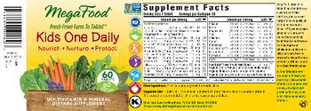 MegaFood Kids One Daily - multivitamin mineral supplement