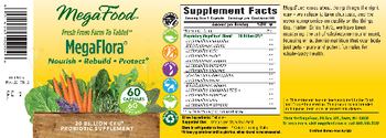 MegaFood MegaFlora - 20 billion cfu probiotic supplement