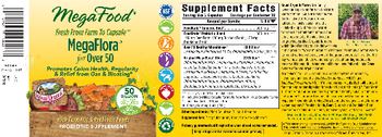 MegaFood MegaFlora For Over 50 - probiotic supplement