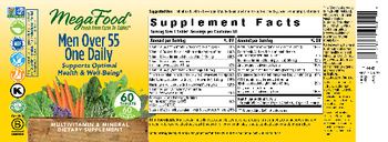 MegaFood Men Over 55 One Daily - multivitamin mineral supplement
