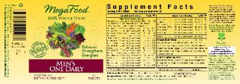 MegaFood Men's One Daily - supplement