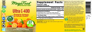 MegaFood Ultra C-400 - antioxidant supplement