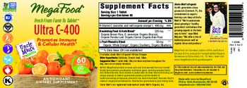 MegaFood Ultra C-400 - antioxidant supplement