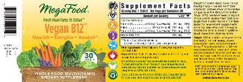 MegaFood Vegan B12 - supplement
