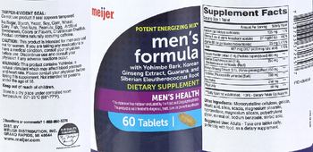 Meijer Men's Formula - supplement