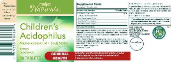 Meijer Naturals Children's Acidophilus - supplement