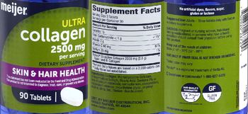 Meijer Ultra Collagen 2500 mg - supplement