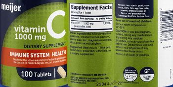 Meijer Vitamin C 1000 mg - supplement