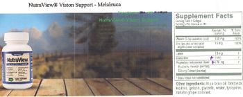 Melaleuca NutraView - supplement