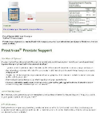 Melaleuca ProstAvan - supplement