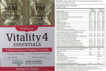 Melaleuca Vitality 4 Essentials - supplement