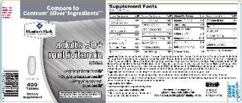 Member's Mark Adults 50+ Multivitamin Tablets - supplement