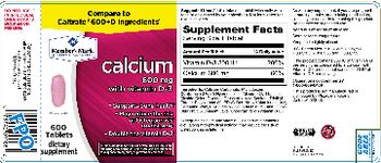 Member's Mark Calcium 600 mg With Vitamin D-3 - supplement
