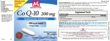 Member's Mark Co Q-10 200 mg - supplement
