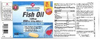 Member's Mark Fish Oil 1200 mg 600 mg Total Omega-3 - supplement