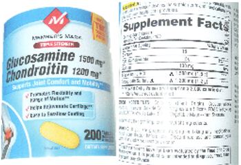 Member's Mark Glucosamine 1500 mg Chondroitin 1200 mg - supplement