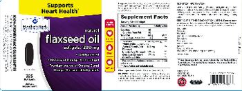 Member's Mark Natural Flaxseed Oil Softgels, 1300mg - supplement