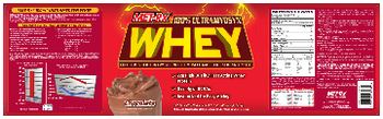 MET-Rx 100% Ultramyosyn Whey Chocolate - 