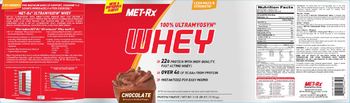 MET-Rx 100% Ultramyosyn Whey Chocolate - 