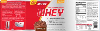 MET-Rx 100% Ultramyosyn Whey Chocolate - 