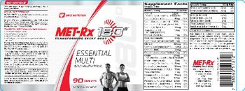 MET-Rx 180(0) Essential Multi - supplement