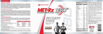 MET-Rx 180(0) Recovery Shake Chocolate - supplement