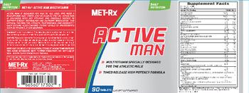 MET-Rx Active Man - supplement