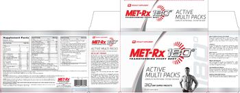 MET-Rx Active Multi Packs - supplement