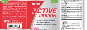 MET-Rx Active Woman - supplement