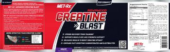 MET-Rx Advanced Creatine Blast Grape - supplement
