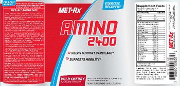 MET-Rx Amino 2400 Wild Cherry - supplement