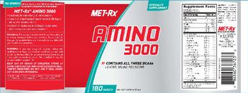 MET-Rx Amino 3000 - supplement