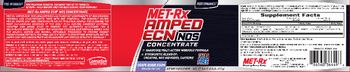 MET-Rx Amped ECN NOS Grape Bubblegum - supplement