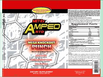 MET-Rx Amped RTD Mega Knockout Punch - supplement