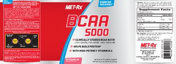 MET-Rx BCAA 5000 Watermelon - supplement powder