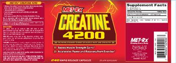 MET-Rx Creatine 4200 - supplement