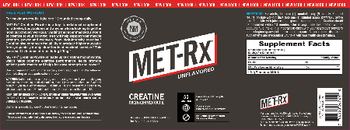 MET-Rx Creatine Monohydrate Unflavored - supplement powder