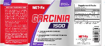 MET-Rx Garcinia 1500 - supplement