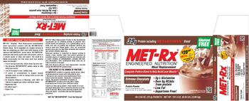 MET-Rx Meal Replacement Extreme Chocolate - supplement