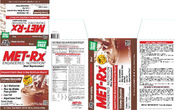 MET-Rx Meal Replacement Extreme Chocolate - supplement
