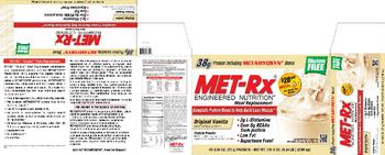 MET-Rx Meal Replacement Original Vanilla - 