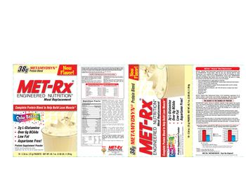 MET-Rx MET-Rx Meal Replacement Cake Batter - protein supplement powder