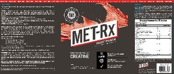 MET-Rx Performance Creatine Fruit Punch - supplement